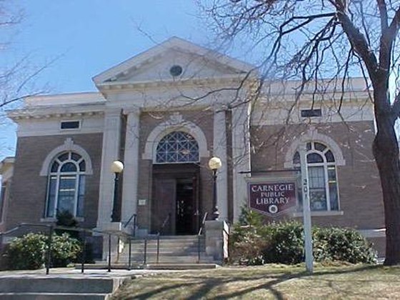 The Carnegie Library at 201 Avenue A, Turners Falls, today.